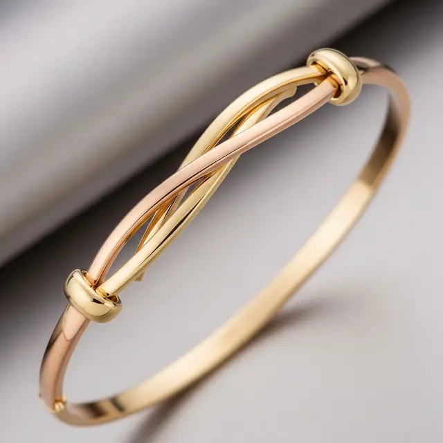Gelang Emas Tipis Mewah tapi Ringan
