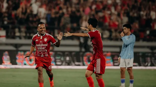 Bali United memetik kemenangan atas Isenmulang Kalteng FC