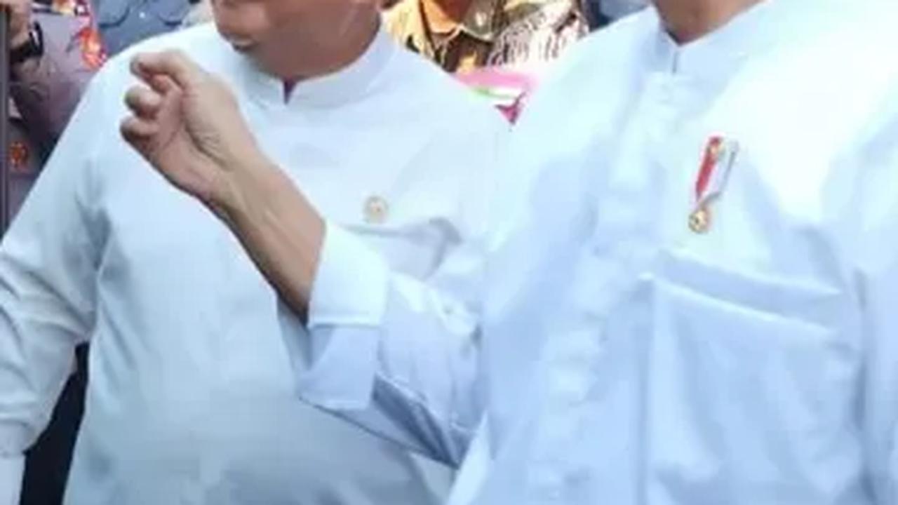 Keharmonisan Jokowi, Prabowo dan Ganjar di Pekalongan