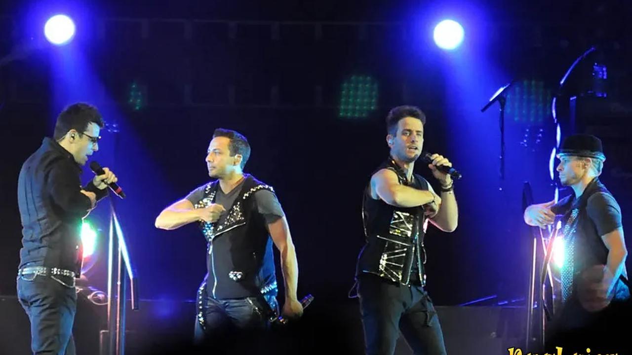BSB saat konser di Indonesia bersama NKOTB