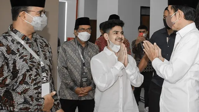 Syakir Daulay bertemu Jokowi dan Anies Baswedan (Foto: Instagram/@syakirdaulay)