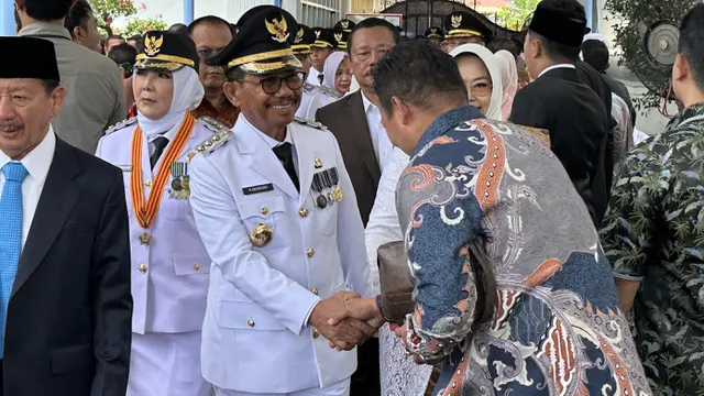 Sachrudin resmi dilantik menjadi Wali Kota Tangerang oleh Presiden Prabowo Subianto di Istana Negara, Jakarta