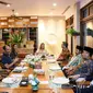 Ketua Umum Pengurus Besar Nahdlatul Ulama (PBNU) KH Yahya Cholil Staquf beserta Panitia Pelaksana Forum Religion Twenty (R20) sudah tiba di Bali pada Jumat (28/10/2022). (Foto: PBNU/Liputan6.com)
