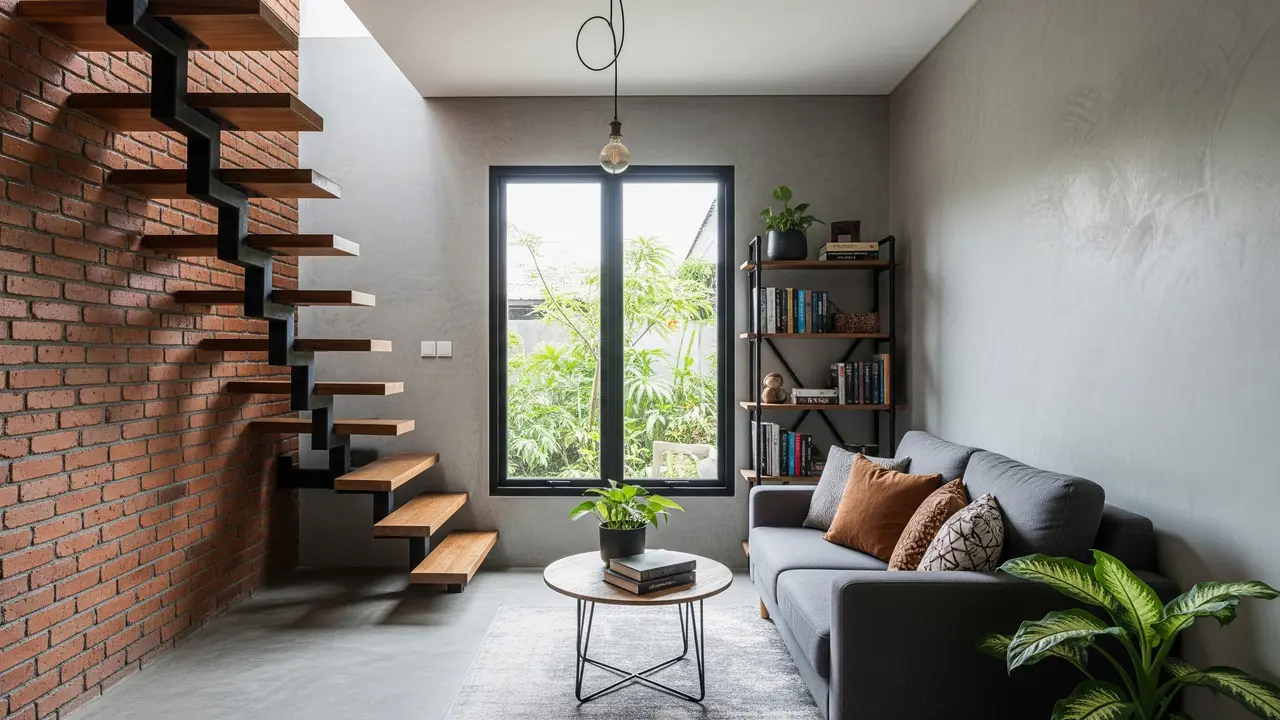 Model Ruang Tamu Rumah Subsidi yang Simpel tapi Tetap Modern