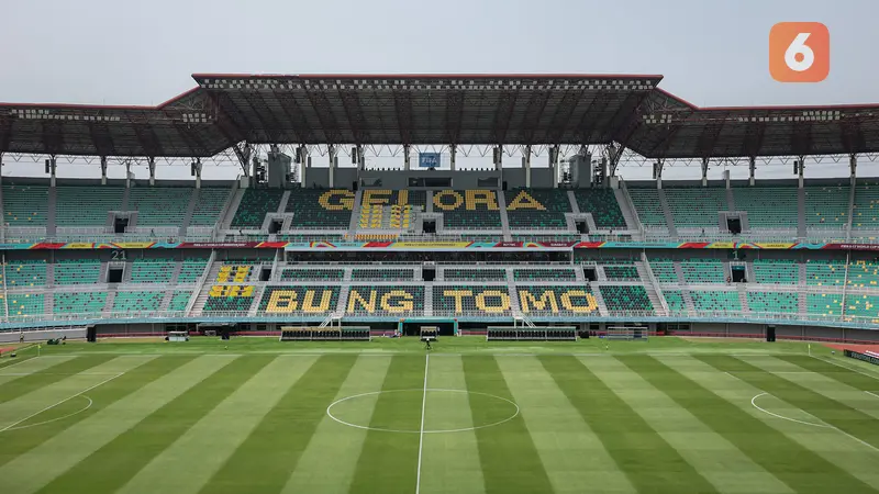 Foto: Kinclongnya Stadion Gelora Bung Tomo yang Siap Gelar Upacara Pembukaan dan Laga Pembuka Piala Dunia U-17 2023