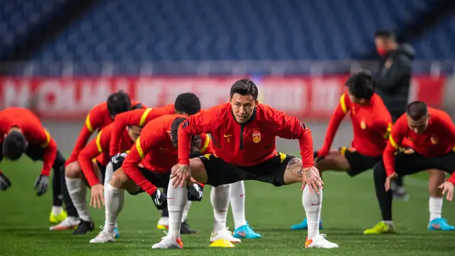 Persiapan China Jelang Hadapi Jepang di Kualifikasi Piala Dunia