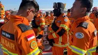 Tim Kemanusiaan Indonesia yang terdiri dari Urban Search and Rescue (USAR) Basarnas dan BNPB tiba di Adana, Turki, pada Minggu (12/2/2023).  (Dok. BNPB)