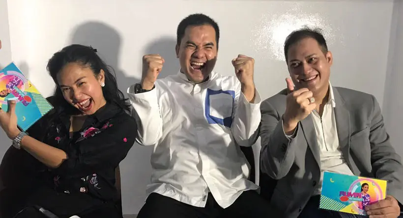 Saipul Jamil bersama Gus Anom dan Feni Rose (Istimewa)