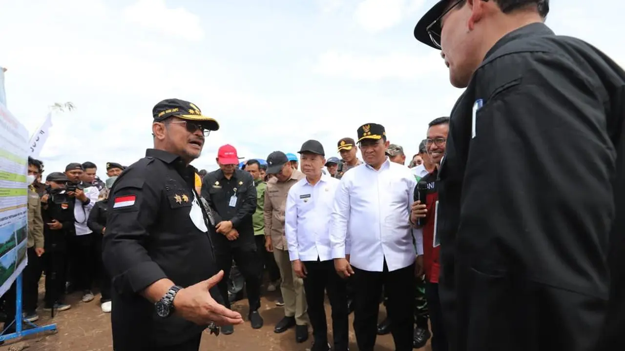 Produktivitas Padi Capai 5 Ton Per Ha, Mentan SYL Pastikan Food Estate Kalteng Berkembang