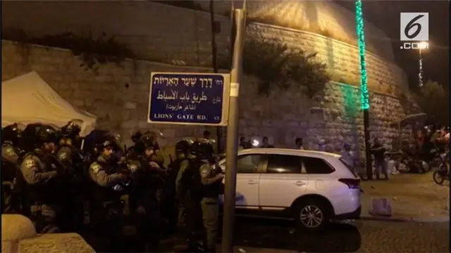 Tentara Israel Kembali Bentrok dengan Warga Jerusalem