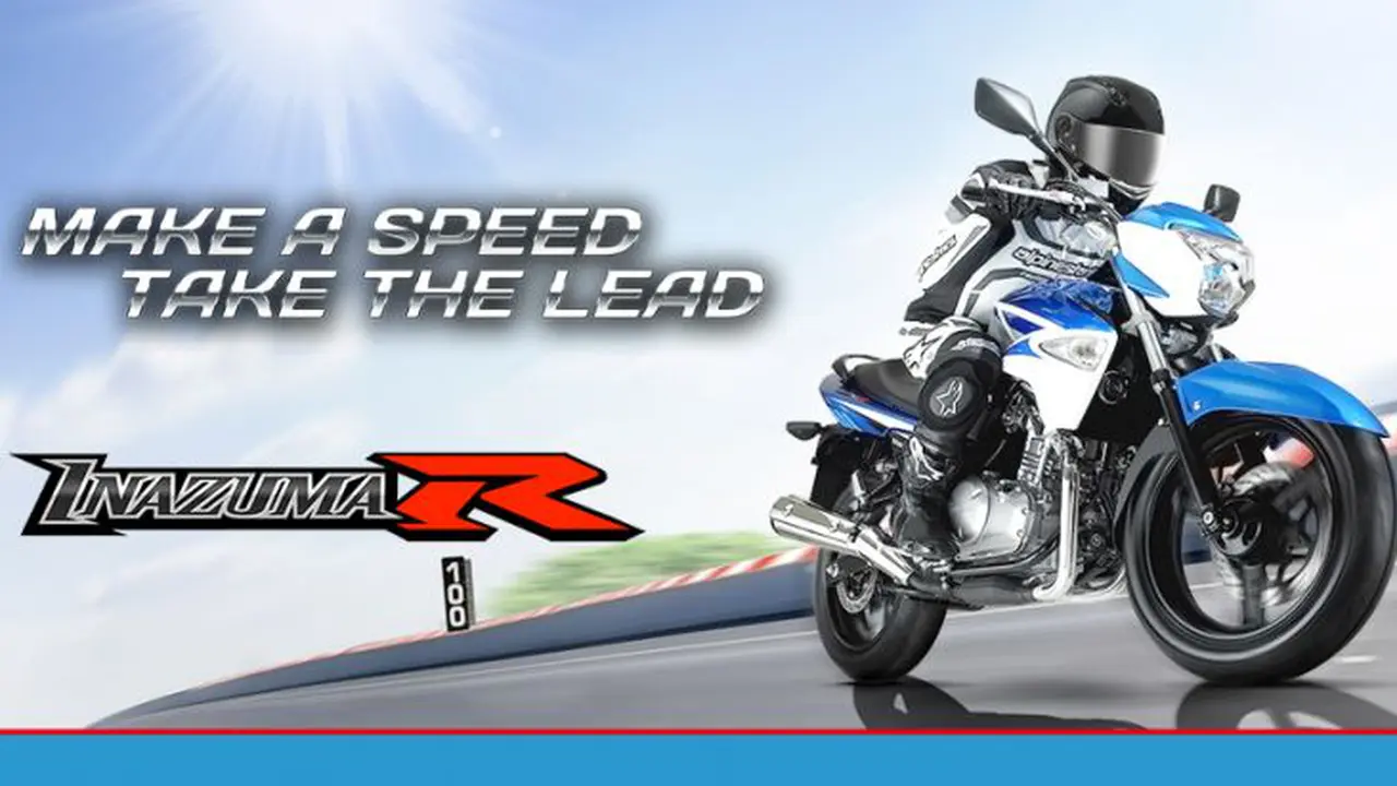 Dua Warna Bikin Suzuki Inazuma R Makin Ganteng