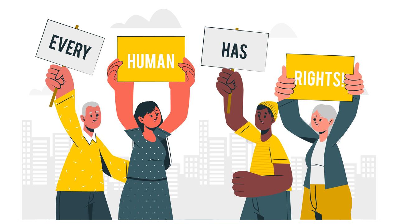 Ilustrasi HAM / Hak Asasi Manusia