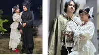 kostum unik pernikahan putri Nicky Astria, Oneal Amadhea, sumber instagram @nicky_astria_real