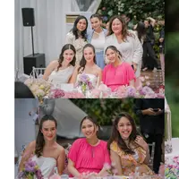 Potret Artis dalam Valentine's Lunch with Dior (Sumber: Instagram/jscmila)