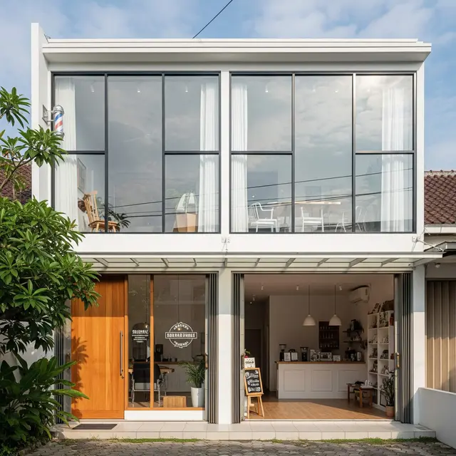 Desain Rumah Toko Sederhana