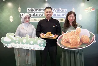 Tema “Nikmatnya Syukur, Hangatnya Kebersamaan” diangkat sebagai rangkaian acara McDonald’s Indonesia. (Foto/dok: McDonald’s Indonesia)