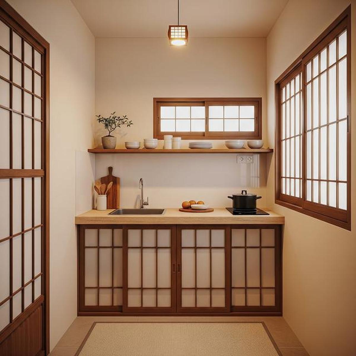 9 Desain Dapur Ala Jepang Minimalis Ukuran 2x2 Meter, Estetis dengan Budget Terjangkau