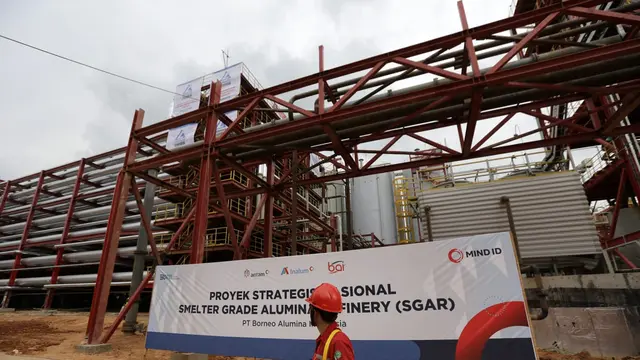 Smelter Grade Alumina Refinery Fase II Dimulai, Siap Penuhi Kebutuhan Aluminium 1,2 Juta Ton