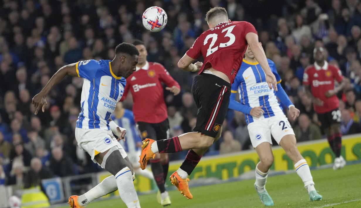 Kekalahan ini membuat Setan Merah tertahan di peringkat keempat dengan 63 poin. (AP Photo/Kirsty Wigglesworth)