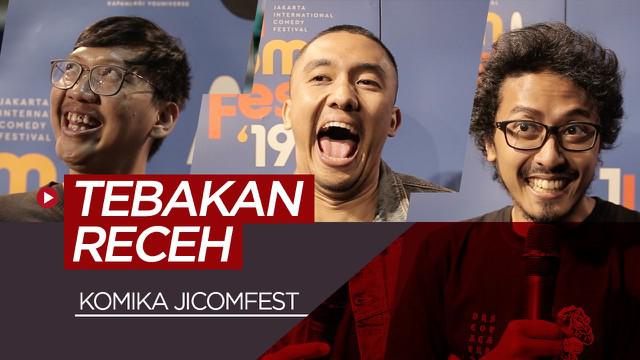 Berita Video Bermain Tebakan Receh Pesepakbola Dunia Bersama Komika JICOMFEST 2019