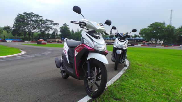 90 Foto modifikasi motor mio m3 blue core Paling Keren