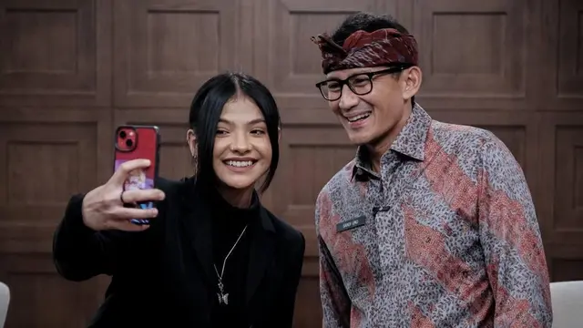 Sara Fajira dan Sandiaga Uno. (ist)