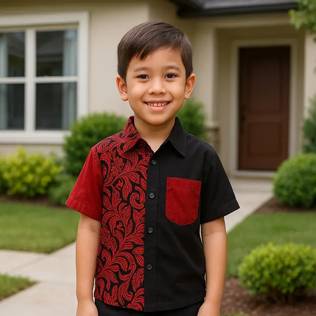 Model Baju Anak Laki laki Umur 7 Tahun Terbaru (created by AI)