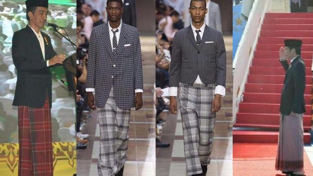 Sarung Presiden Joko Widodo Menginspirasi Brand Fashion Dunia Fashion Beauty Liputan6 Com