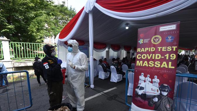 BIN perpanjang giat rapid test massal di Surabaya sampai 15 Juni.