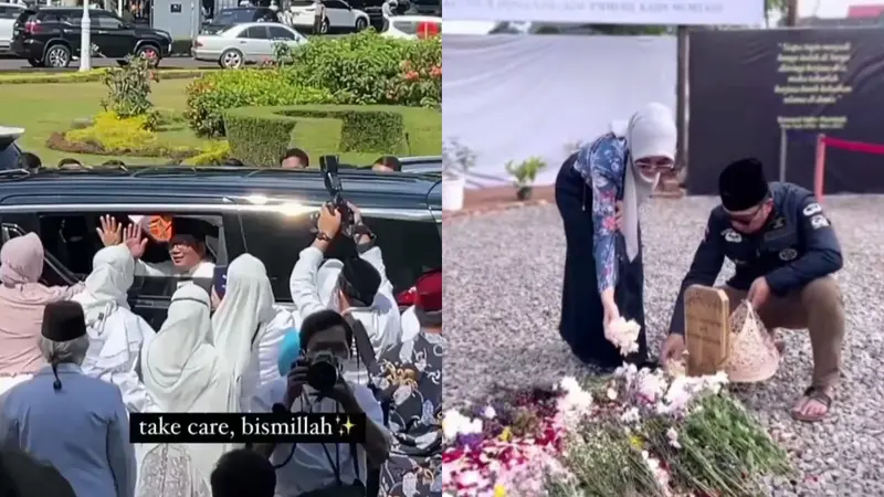 Keberangkatan Ibadah Haji Ridwan Kamil