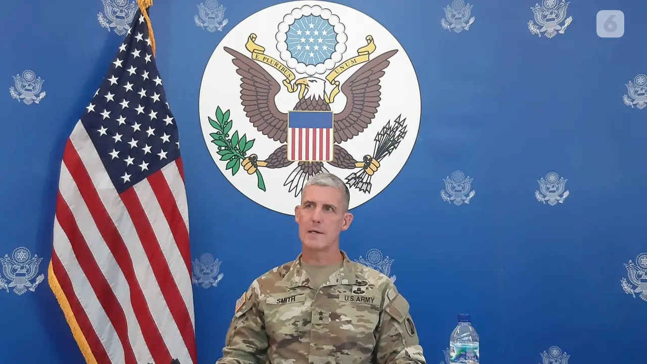 Major General Stephen G. Smith, pengarah operasi latihan Super Garuda Shield 2022 di RI.