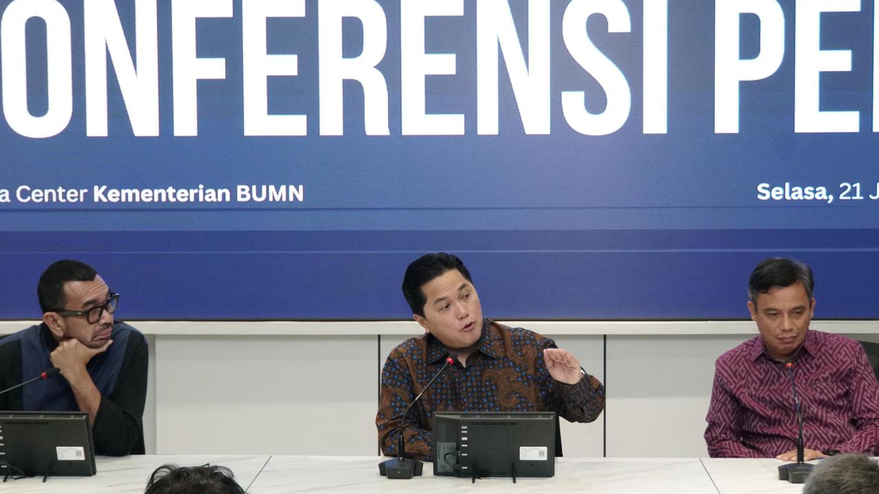 Erick Thohir Beberkan Alasan Serta Capaian Kerja Sama dengan Kementerian UMKM, BPOM Hingga Kementerian PKP