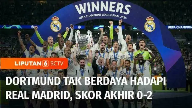 Dari lapangan hijau, Real Madrid berhasil menjadi juara Liga Champions dalam laga final di Stadion Wembley, melawan Borussia Dortmund. Madrid menang dengan skor, 2-0 berkat gol dari Carvajal dan Vinicius Junior.