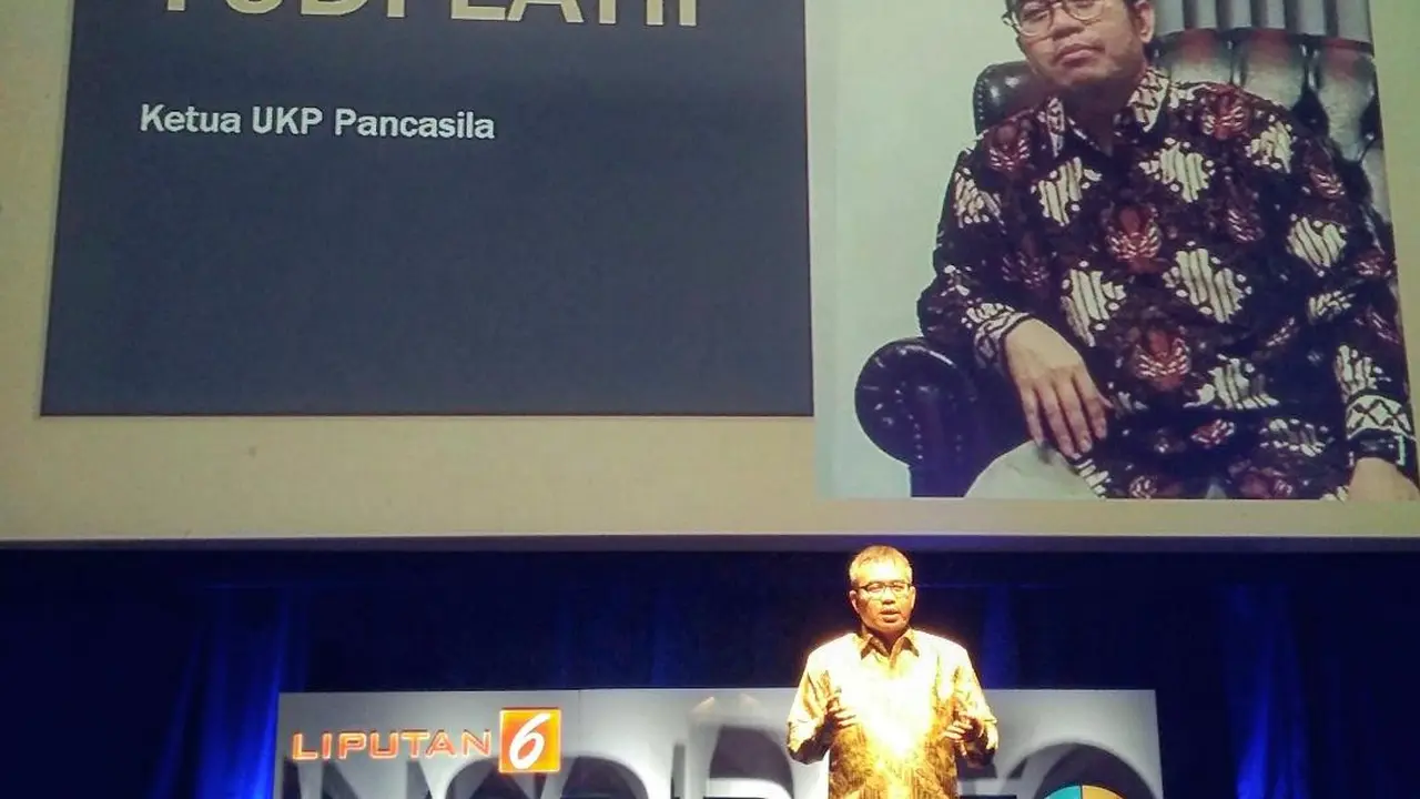 Yudi Latif dalam acara Inspirato