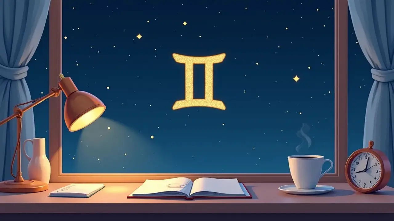 logo zodiak gemini (sumber: AI generated)