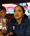Ikang Fawzi dan anak-anaknya, Bella dan Chiki Fawzi. (M Altaf Jauhar/ Liputan6.com)