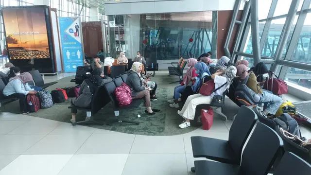 Kementerian Ketenagakerjaan menggagalkan penempatan 38 Pekerja Migran Indonesia (PMI) secara nonprosedural atau PMI ilegal ke Timur Tengah. (Kemnaker)