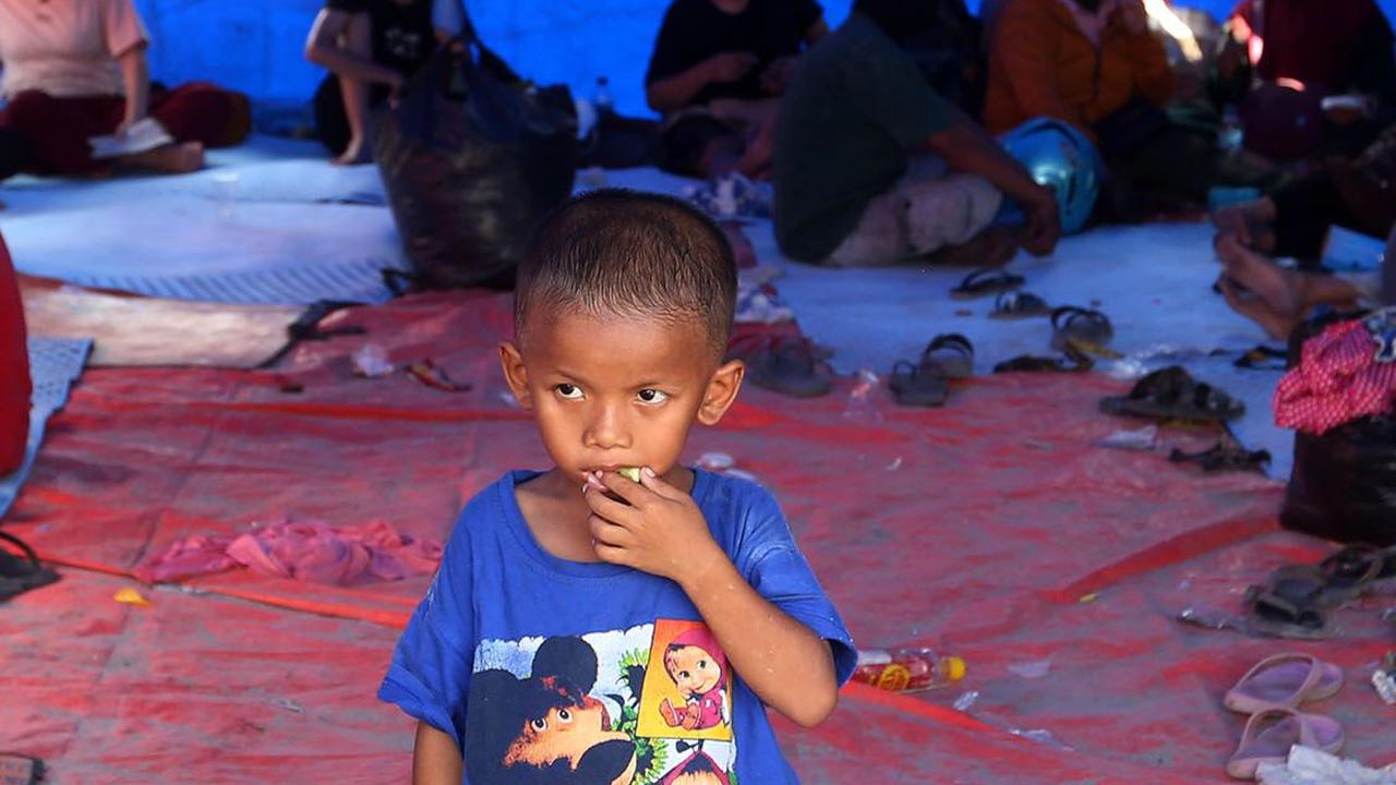 FOTO: Potret Prihatin Nasib Anak-Anak yang Jadi Korban Musibah Kebakaran di Penjaringan