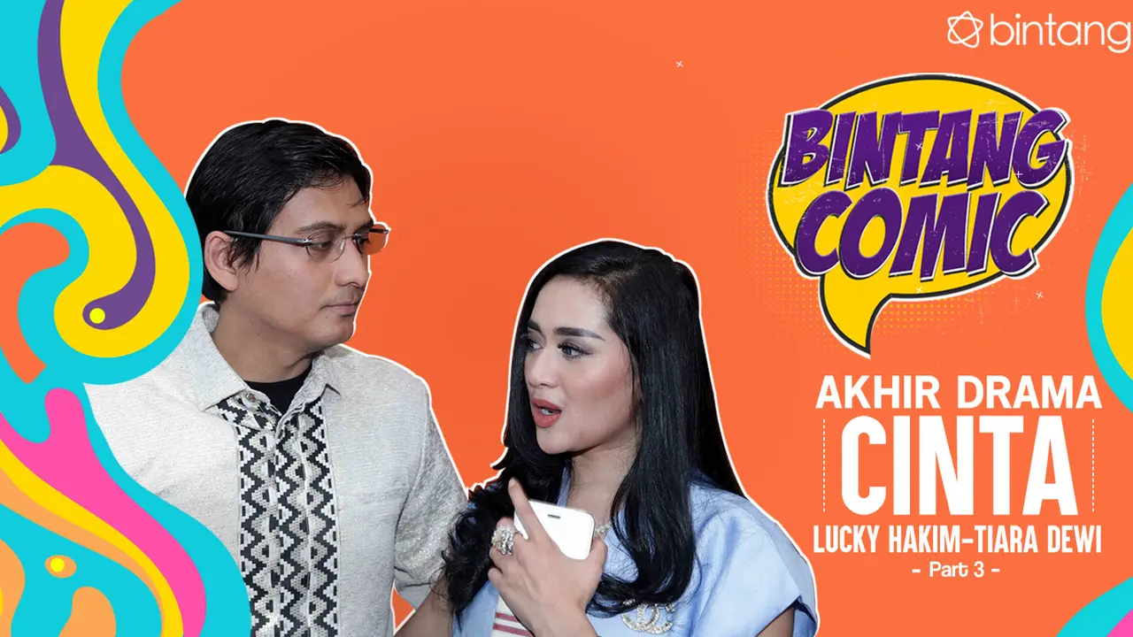 Bintang Comic Lucky Hakim dan Tiara Dewi