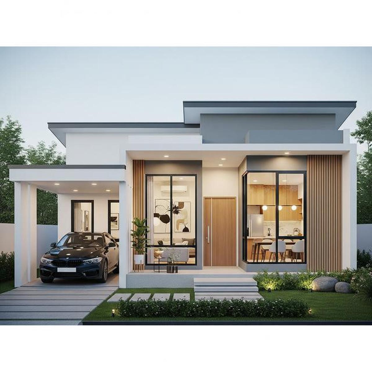 9 Contoh Rumah Sederhana tapi Mewah Ukuran 6x10 Meter, Fungsional dan Elegan untuk Keluarga Modern