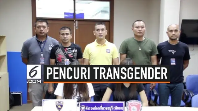 VIDEO: Tiga Transgender Curi Gelang Emas Turis Senilai USD 1.800