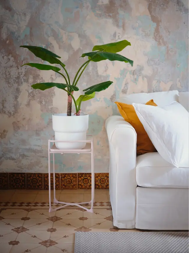 Tanaman tinggi di ruang tamu/dok. IKEA