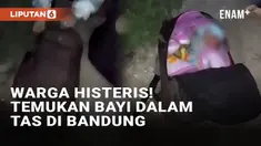 Warga Selacau, Batujajar, Kabupaten Bandung Barat digegerkan penemuan bayi di lapangan Pasir Honje pada Selasa (15/10/2024). Warga awalnya curiga lantaran ada tas punggung tergeletak di tepi jalan. Saat dibuka, warga langsung histeris lantaran tas te...