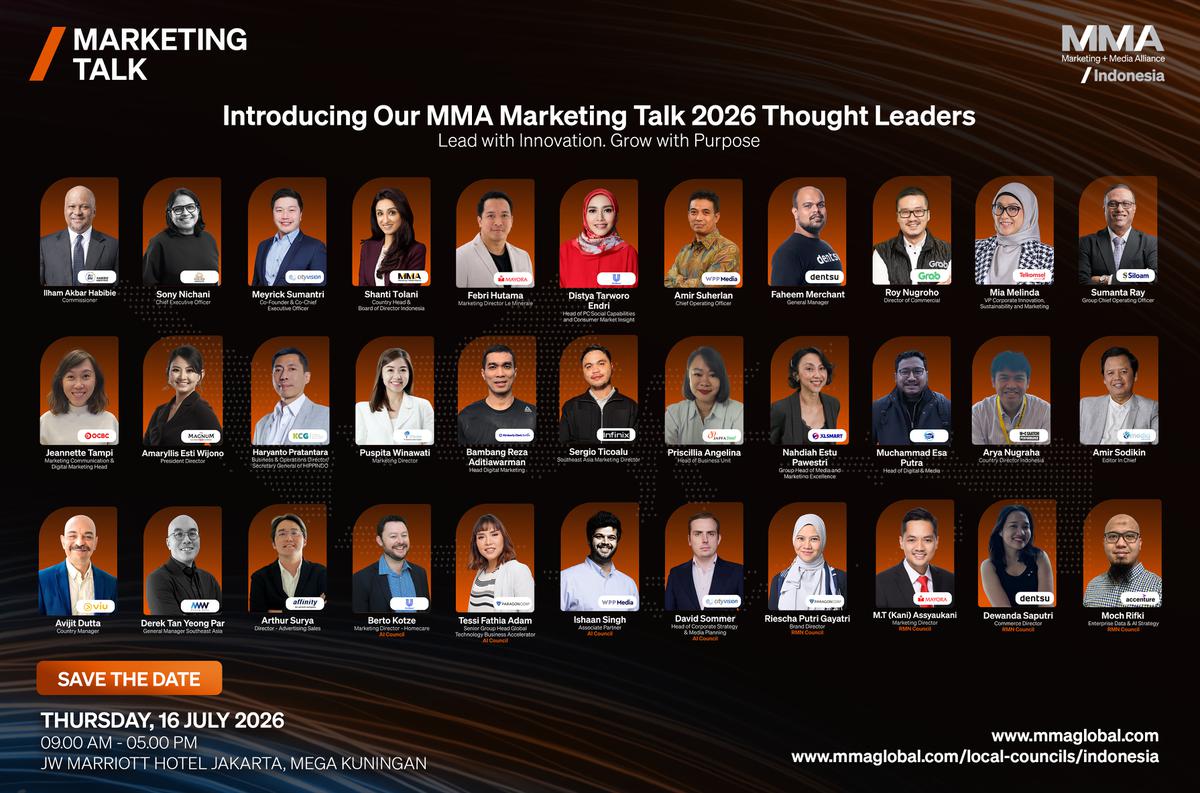 MMA Marketing Talk 2026 Siap Tetapkan Arah Industri Pemasaran dan Periklanan Indonesia