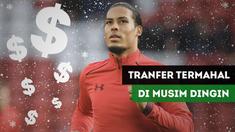 Berita video 5 transfer musim dingin termahal di Premier League. Torres dan Van Dijk masuk dalam daftar.