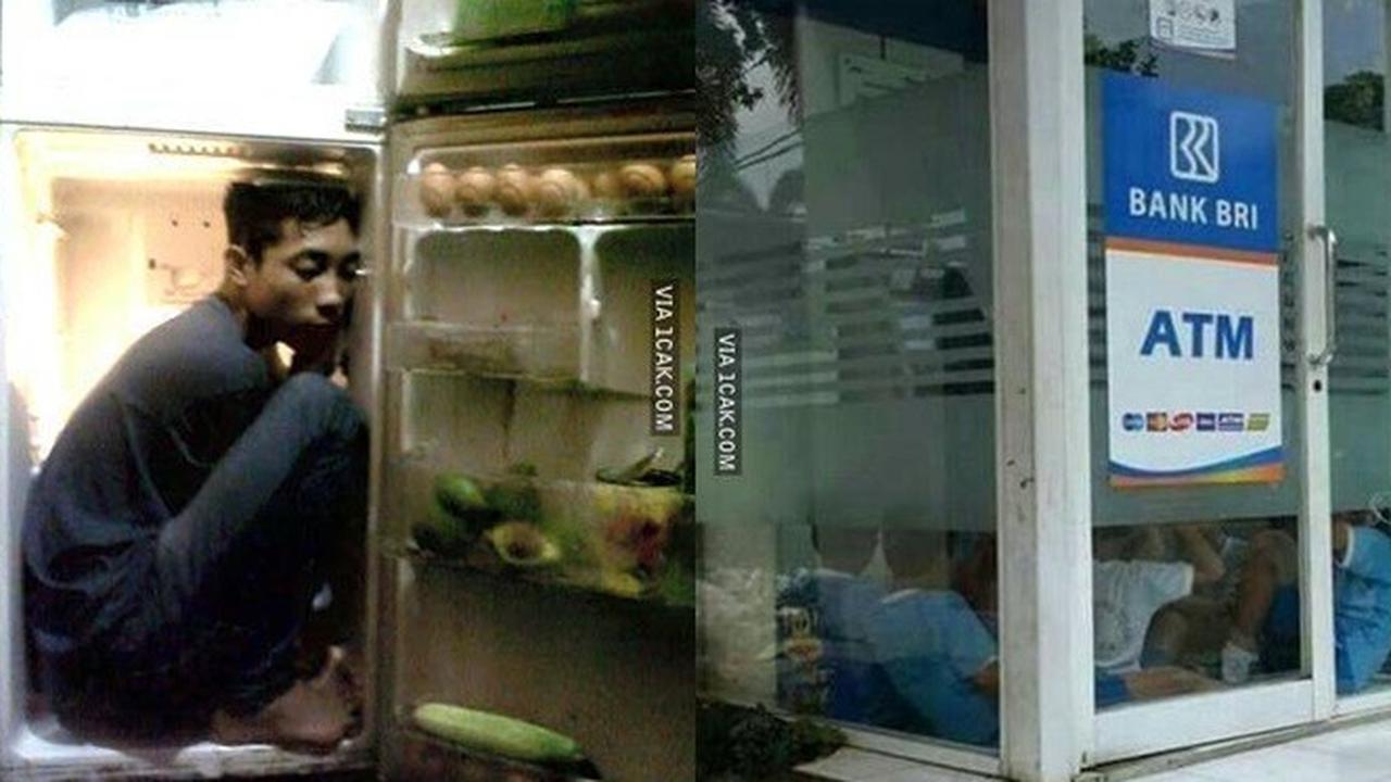 6 Tingkah Absurd Orang Indonesia Saat 'Ngadem' Ini Bikin Ngelus Dada