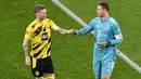Gol terakhirnya dicetak saat Borussia Dortmund kalah 1-3 dari Bayern Munchen dalam laga final DFL Supercup 2021/2022, 17 Agustus 2021. (AFP/Martin Meissner)