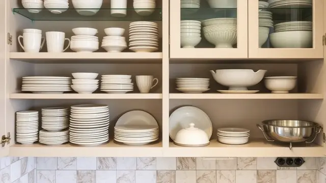 Tips Menata Isi Lemari Dapur