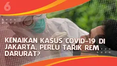 Angka kasus positif harian Covid-19 di Indonesia terus meningkat. Lonjakan dari hari ke hari pun semakin tinggi, apakah ini saatnya pemerintah untuk menarik rem darurat?