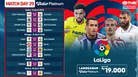 Jadwal La Liga Game Week 29 Live Vidio 15-17 April : Rayo Vallecano Vs Osasuna, Getafe Vs Barcelona